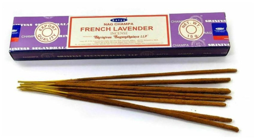 Благовония Nag Champa French Lavender (Наг Чампа Французская Лаванда) 15 г, Satya